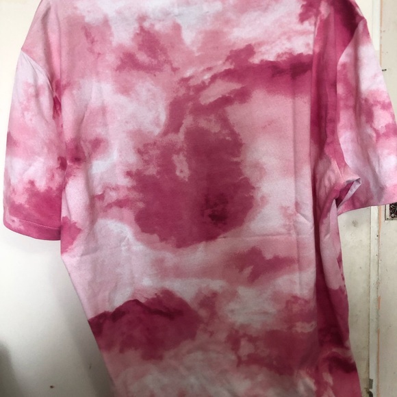 Womens CALVIN KLEIN Tye Dye TShirt Relaxed Fit , size LG - Picture 8 of 9